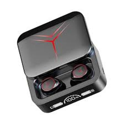 New M90 TWS Bluetooth Earbuds – True Wireless, In-Ear, Sports-Style, Featuring a Stylish Sliding-Cover Case and Digital Display