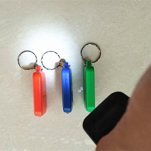 Portable Solar-Charging Keychain Flashlight – High-Brightness Mini LED Light for Home Use