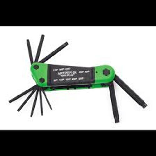 Folding Hex Key and Torx Screwdriver Multi-Tool Set (Metric)