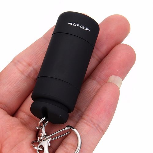 Portable, rechargeable, multi-functional, high-brightness LED plastic flashlight for children and home use – mini flashlight