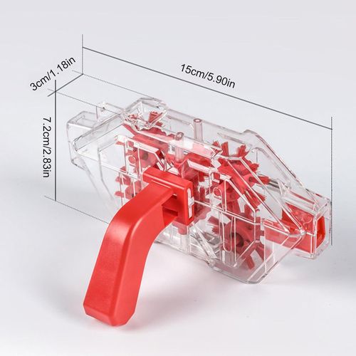Transparent, visible, immersion-style bicycle chain cleaner – cycling gear and accessories for road bikes
