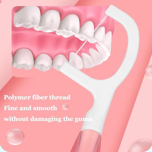 Disposable Mini Toothbrush with Fresh-Breath Bead – Multifunctional Floss, Oral Cleaning, Portable for Travel