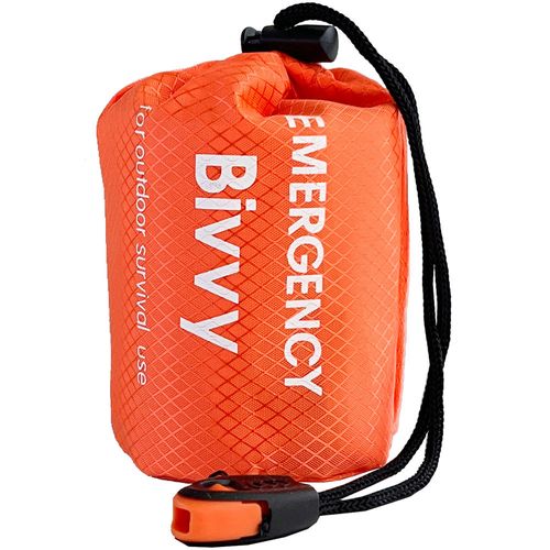 Outdoor Emergency Sleeping Bag – Thermal Insulation & Warmth Gear for Camping, Hiking, and Mountaineering (Hypothermia Prevention & Survival Blanket)