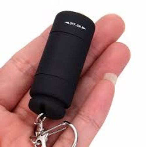 Portable, rechargeable, multi-functional, high-brightness LED plastic flashlight for children and home use – mini flashlight