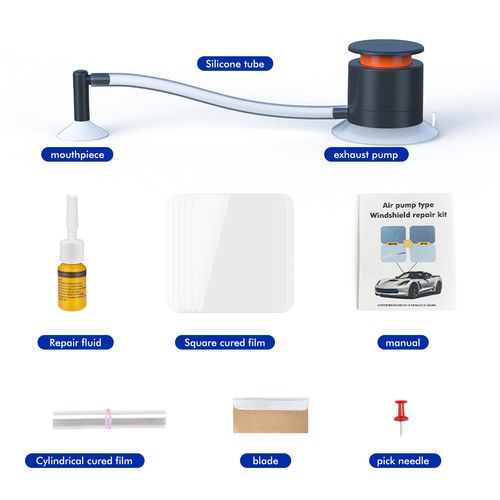 New Car Windshield Repair Kit – Quick-Fix Solution for Cracks and Scratches on Auto Glass