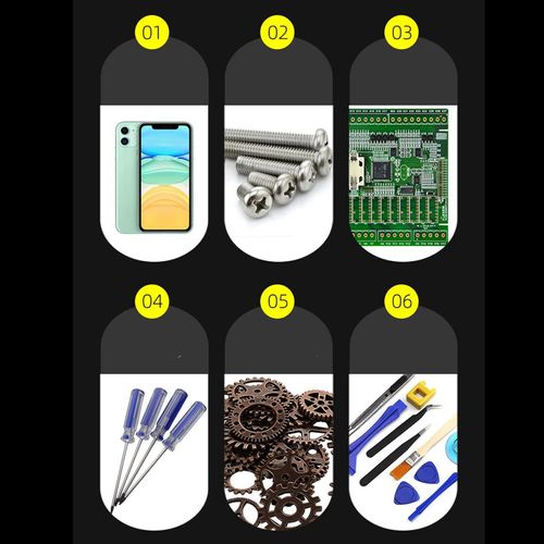 25-Piece Mobile Phone Disassembly and Repair Tool Kit – 21-in-1 Screwdriver and Prying Tool Set