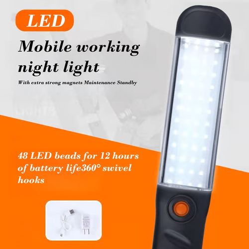 Rechargeable work light led household emergency lighting power outage outdoor construction site portable ultra-bright auto repair light