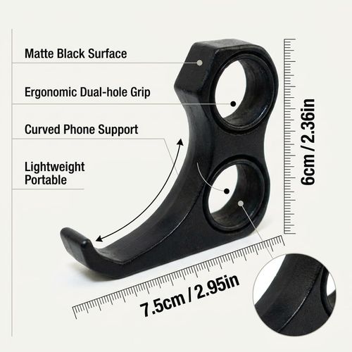 Multifunctional Ergonomic Phone Grip and Stress-Relief Toy – All-in-One Stand