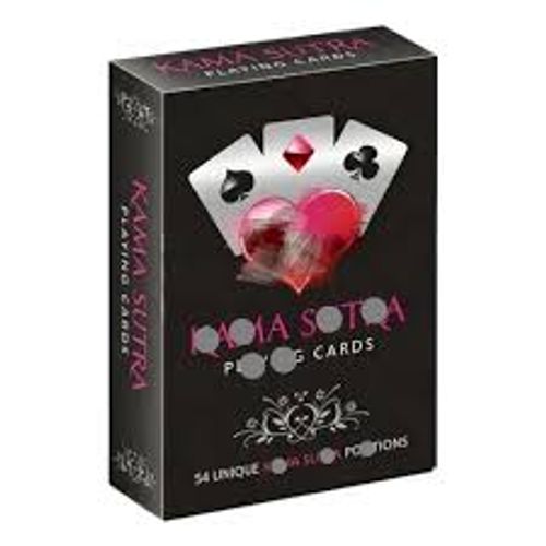 Date Night Wild Themed Playing Cards 54 Unique Cards, Romantic Couples Card Games--Clear Print Illustration Poker Deck for Couples Anniversaries Holidays Boyfriend Bachelor Party Game Pranks Gag Gift