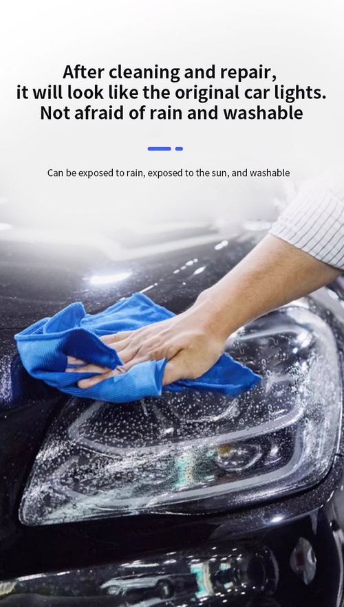 Car Headlight Restoration Paste, Headlamp Cleaner & Polishing Compound for Yellowed, Cloudy and Oxidized Headlights