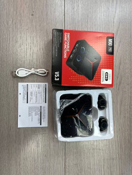 New M90 TWS Bluetooth Earbuds – True Wireless, In-Ear, Sports-Style, Featuring a Stylish Sliding-Cover Case and Digital Display