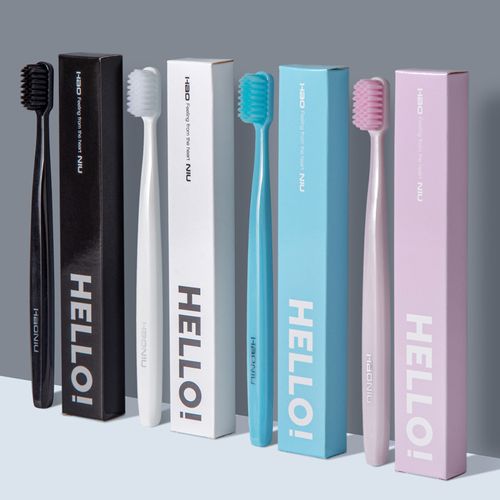 Haoniu Premium Soft-Bristle Toothbrush for Adults – Individually Packaged for Home Use