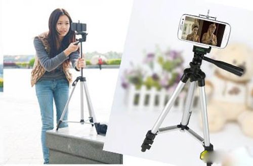Aluminum Alloy Floor-Standing Tripod Stand for Mobile Phones – Ideal for Photography, Videography, and Live Streaming