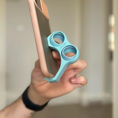 Multifunctional Ergonomic Phone Grip and Stress-Relief Toy – All-in-One Stand