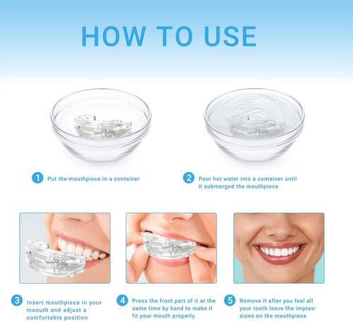 Adjustable Transparent Dental Braces Clear Orthodontic Retainer Tray for Teeth Care