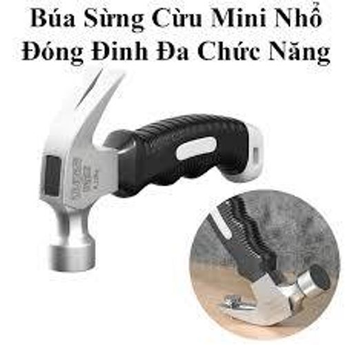 Mini Claw Hammer – Heavy-Duty Steel Multi-Purpose Nail-Pulling Hammer, Ideal for Woodworking and Household Use