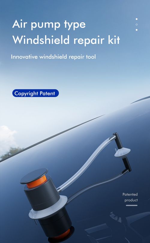 New Car Windshield Repair Kit – Quick-Fix Solution for Cracks and Scratches on Auto Glass
