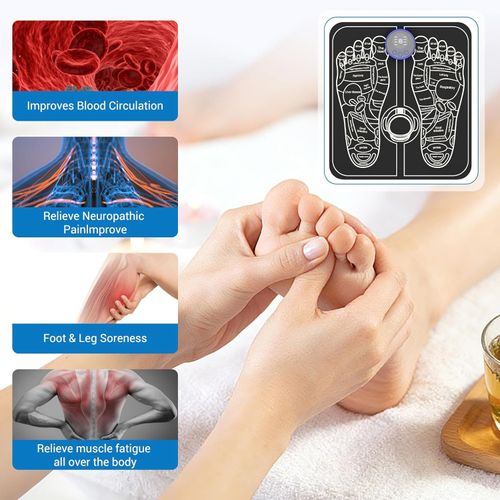 Smart Pulse Foot Massage Mat – Home Foot Massager & Reflexology Device