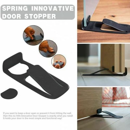 Door Stopper Door Block Wedge Door Stop Wall Protection for Home School Easy Install Door Holder