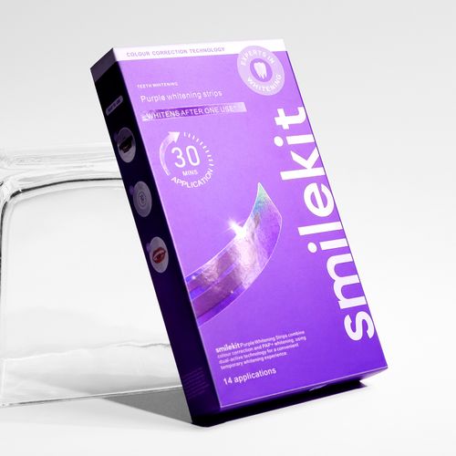 New V34 Purple Teeth Strips V34 Whitening Strips Purple Small Box Whitening Strips