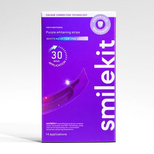 New V34 Purple Teeth Strips V34 Whitening Strips Purple Small Box Whitening Strips