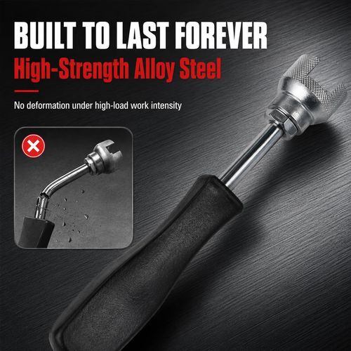 Brake Spring Compressor Tool for Automotive Brake Repair, Heavy-Duty Spring Compression Tool with Pull Hook for Installation & Maintenance