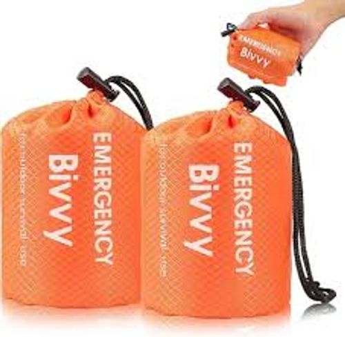 Outdoor Emergency Sleeping Bag – Thermal Insulation & Warmth Gear for Camping, Hiking, and Mountaineering (Hypothermia Prevention & Survival Blanket)