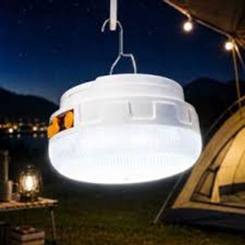 New Ultra-Bright Solar-Powered Camping Lantern with Detachable Battery – LED Tent Light & Emergency Power Bank