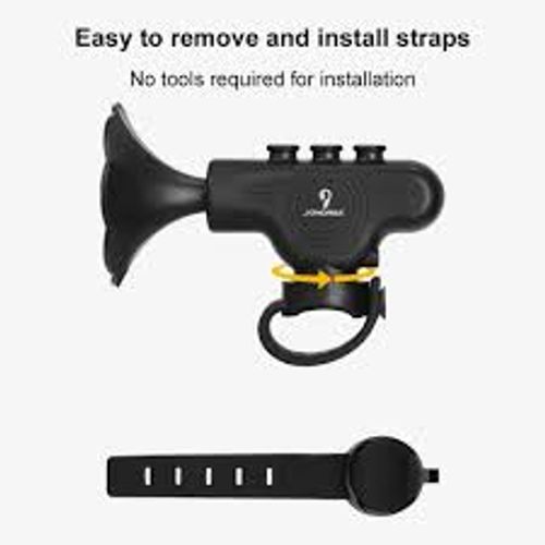 Adjustable, Extra-Loud Electric Horn for Bicycles, E-bikes, and Motorcycles – Rechargeable, Waterproof Cycling Accessory