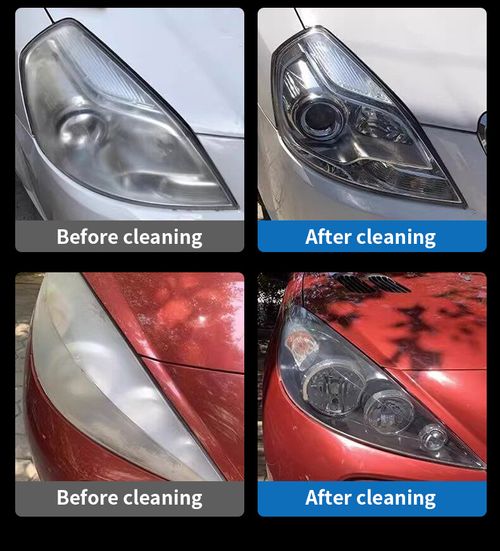 Car Headlight Restoration Paste, Headlamp Cleaner & Polishing Compound for Yellowed, Cloudy and Oxidized Headlights