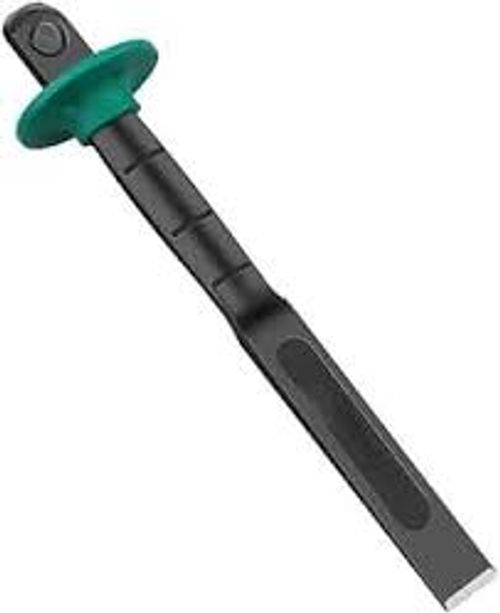 Chrome-vanadium steel masonry chisel – tungsten steel cold chisel for cutting metal and stone – flat-blade manual stone-carvingsplitting tool