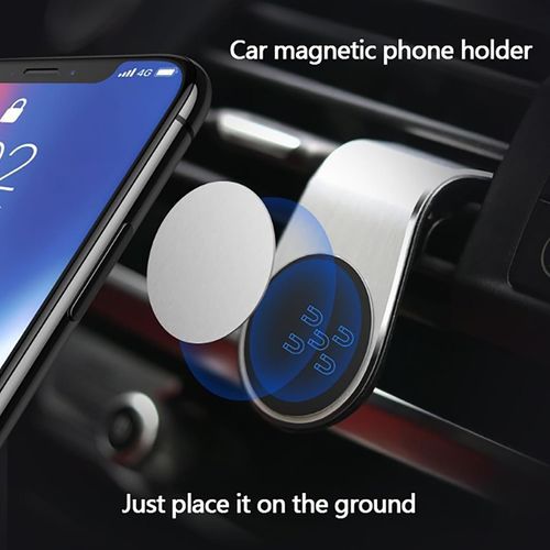 Best-selling F3 magnetic air vent phone holder – car air vent mobile phone mount (L-shaped)