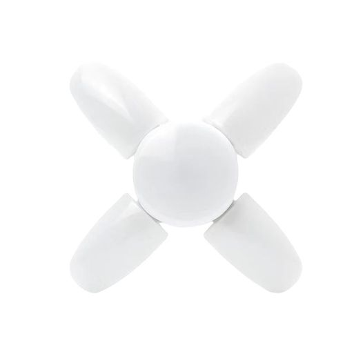 New-style 4-leaf foldable LED bulb, mini leaf-design light with E27 base, ultra-bright, high-intensity illumination, available for wholesale.