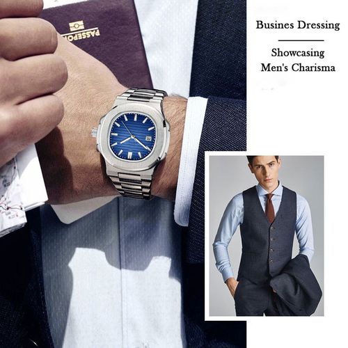 2025 High-End Fashion Steel-Strap Quartz Watch – Best-Selling Model