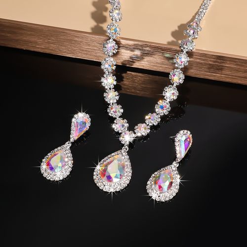 🌈Teardrop Sparkle: Gala Set✨