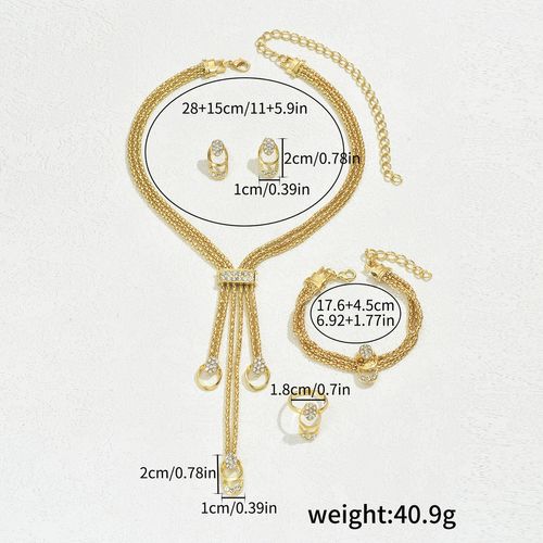 🔥Gold Chain Bling Set   Your New   Rich Girl  Vibe Uniform🔥