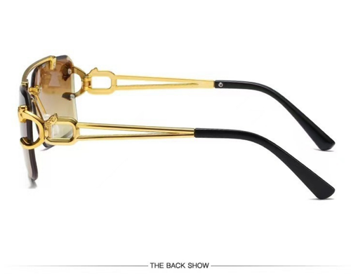 Personalized Fashion Versatile Rimless Celebrity-Style Sunglasses