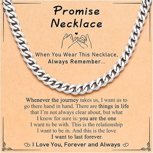 Men s Silver Cuban Chain  Finally   a Necklace That Slaps With Every Outfit    Total Vibe