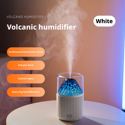 🌋 Volcano Humidifier: Hydrate + Light Up Your Vibe