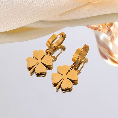 🍀 Double Boost of Luck & Elegance: This 3-Piece Clover Set Works for Both Workdays & Dates