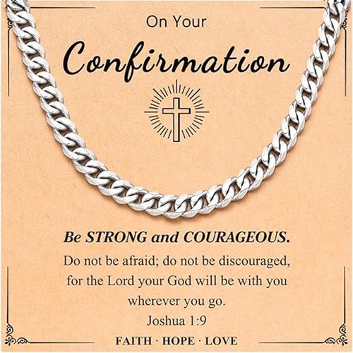 Men s Silver Cuban Chain  Finally   a Necklace That Slaps With Every Outfit    Total Vibe