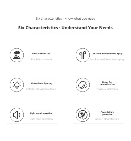 🌋 Volcano Humidifier: Hydrate + Light Up Your Vibe