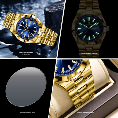 Vacheron Constantin Overseas Homage Watch - Luminous, Water-Resistant, Multifunctional Men's Watch