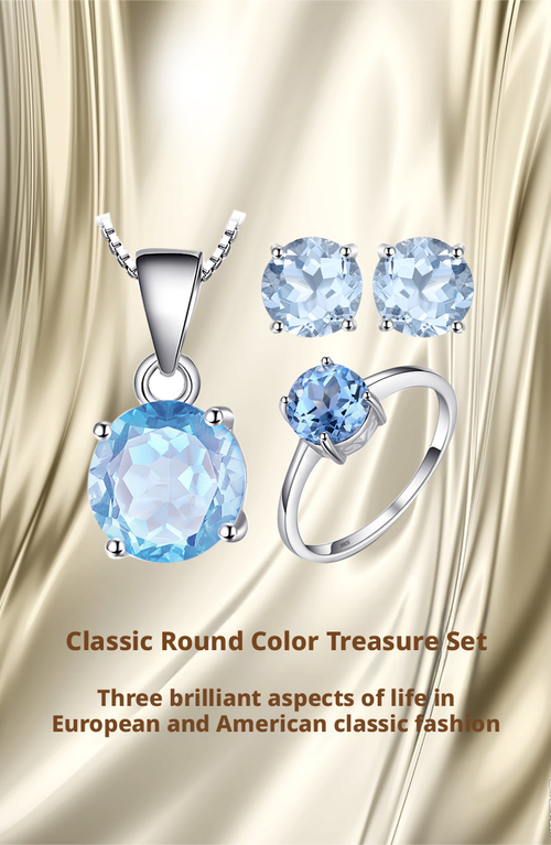 Eternal Classic Octopus 925 Sterling Silver Inlaid with Colorful Zirconia Set