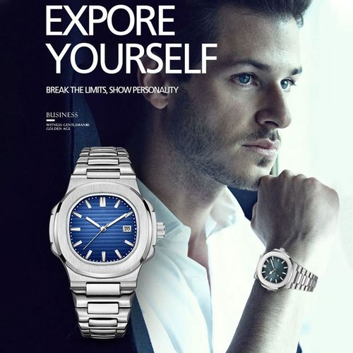 2025 High-End Fashion Steel-Strap Quartz Watch – Best-Selling Model