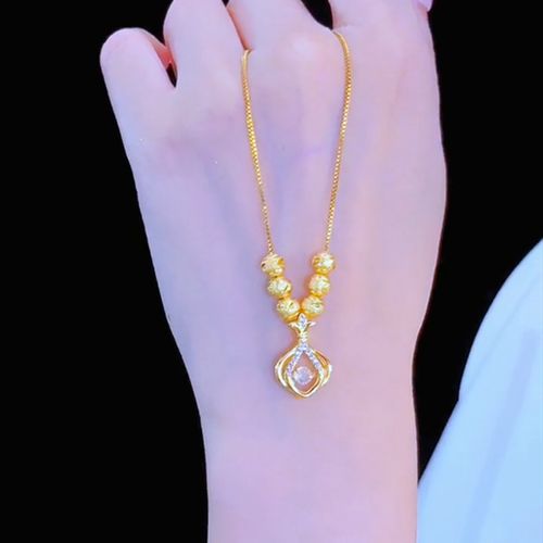 ✨ Lazy Day Luxury: This Gold-Diamond Chain Shines For Every Moment