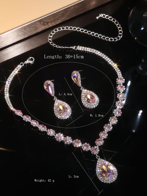 🌈Teardrop Sparkle: Gala Set✨