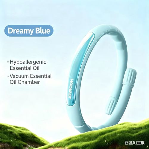 JOYROOM Essential Oil Mosquito Bracelet for Adults & Kids – Natural Plant-Based Insect Repellent for Outdoors