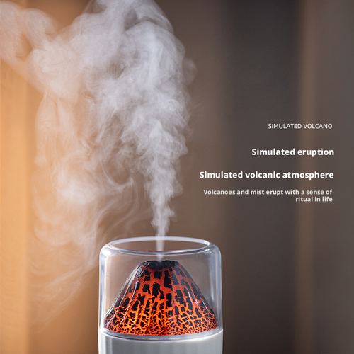 🌋 Volcano Humidifier: Hydrate + Light Up Your Vibe