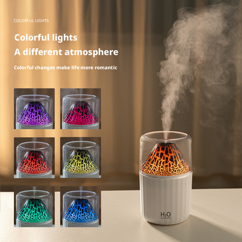 🌋 Volcano Humidifier: Hydrate + Light Up Your Vibe